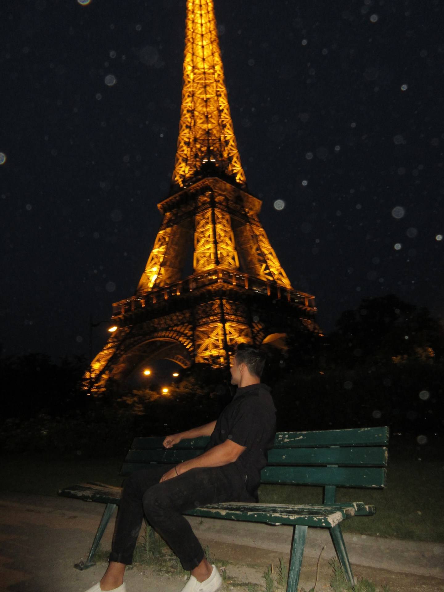 Eiffel Tower at night