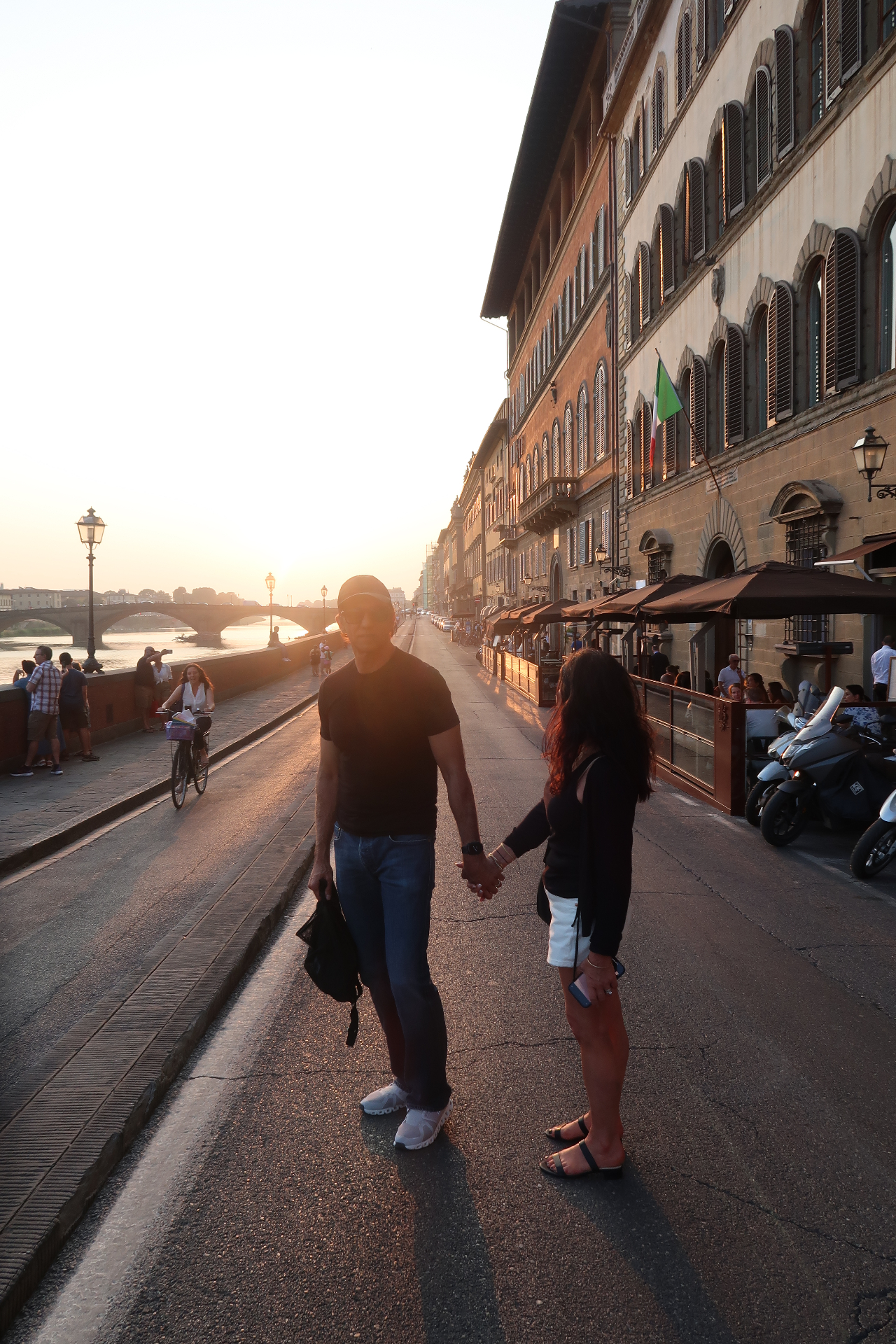 Couple photographed in Florence